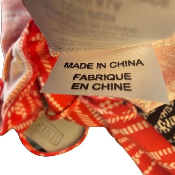 CoreyLynn Calter Anthropologie Jumpsuit Women XS Zebra Red Colorblock Adj Straps - Picture 10 of 10